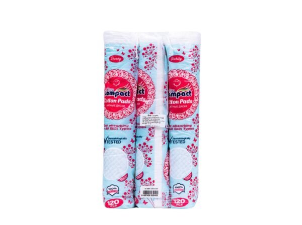 Makroclick Ultra Compact Cotton Pads, 360 pcs